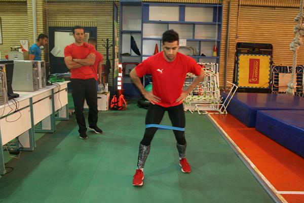 صبح امروز و در آکادمی ملی المپیک پیگیری شد:
تمرینات آماده سازی سریع‌ترین مرد ایران 
