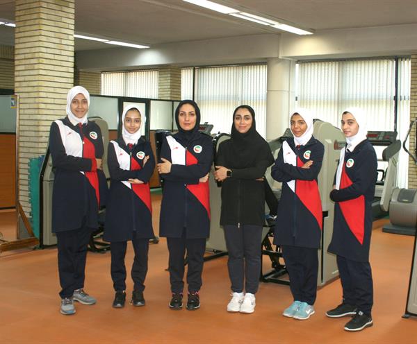 اردونشینان تیم ملی پاراتکواندو دختران در آزمون های قلبی عروقی آکادمی ملی المپیک