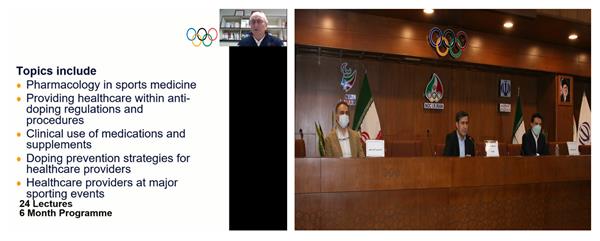 برنامه‌های جهانی پیشگیری از آسیب ورزشکاران توسط رئیس کمیسیون علوم و پزشکی (IOC) ارائه شد