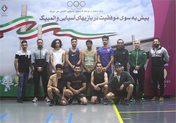 اعضای تیم ملی سنگ نوردی تست آمادگی جسمانی دادند