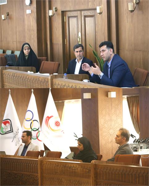 جلسه هماهنگی برگزاری سومین وبینار بین المللی پیشگیری از آسیب های ورزشی برگزار شد