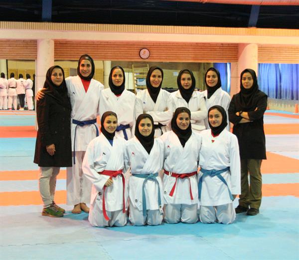 تمرینات آماده سازی تیم ملی کاراته بانوان در آکادمی ملی المپیک