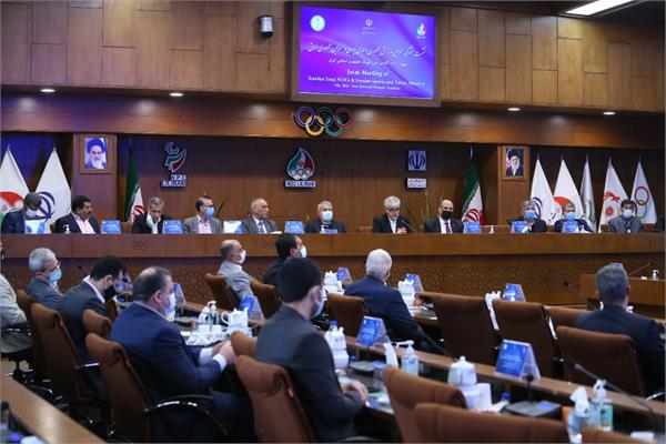 نشست مشترک مسئولین ورزش ایران و عراق برگزار شد