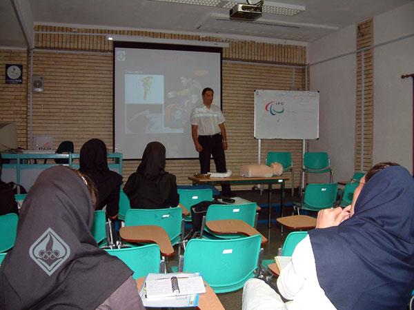 کارگاه تمرینات آبی ویژه ورزشکاران تیم های ملی بانوان 1