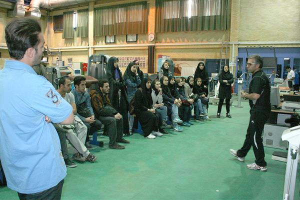 بازدید دانشکده تربیت بدنی7