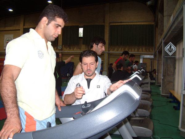 تمرین تیم ملی کشتی فرنگی، 25/2/87 7
