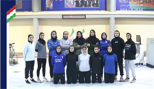 اعضای تیم ملی جوانان MMA (دختران) در آزمون های آمادگی جسمانی (12 خرداد 1404)