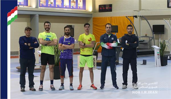 اعضای تیم ملی کوهنوردی با اسکی آقایان در آزمون های آمادگی جسمانی (6 بهمن 1403)