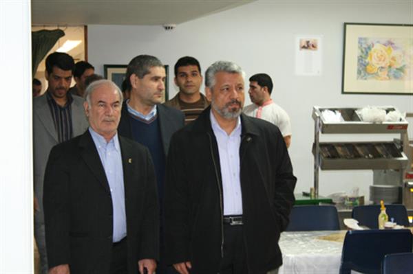 بازدید رییس و دبیر کل کمیته ملی المپیک از آکادمی 