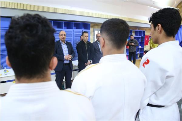 بازدید دبیرکل کمیته ملی المپیک از اردوی تیم ملی جودو (30 فروردین 1404)  15