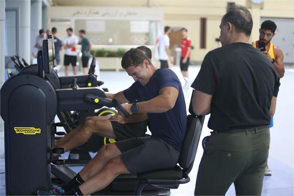 تیم ملی قایقرانی در آزمون های آمادگی جسمانی (26 شهریور 1404) 1