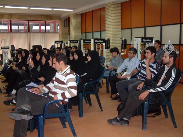 آموزش المپیک ویژه دانشجویان تربیت بدنی دانشگاه تهران، اردیبهشت 87 6