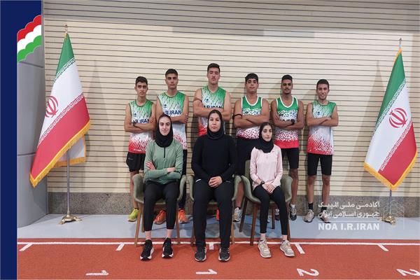 تیم های ملی دوومیدانی دختران و پسران اعزامی به بازی های آسیایی جوانان بحرین در آزمون های آمادگی جسمانی (11 شهریور 1404)