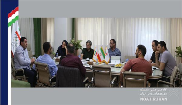 جلسه کارگروه مرکز سنجش با نمایندگان شرکت آنیا( 9 اردیبهشت 1404)