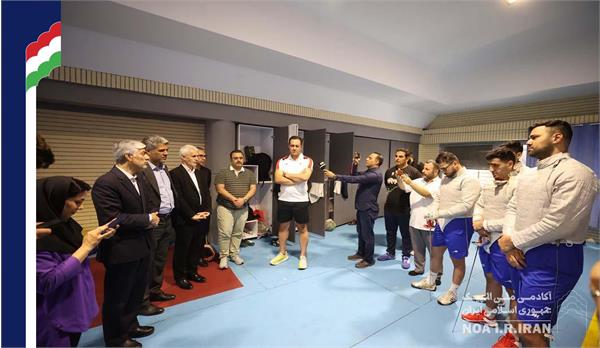 بازدید وزیر ورزش و جوانان از اردوی تیم ملی شمشیربازی سابر (16 تیر 1403)