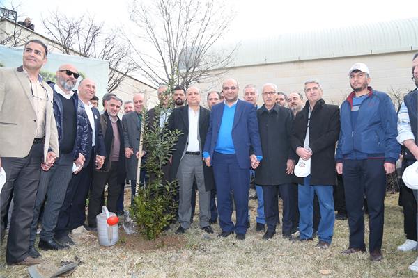 مراسم روز ملی درختکاری در آکادمی ملی المپیک (15 اسفند 1403) 1