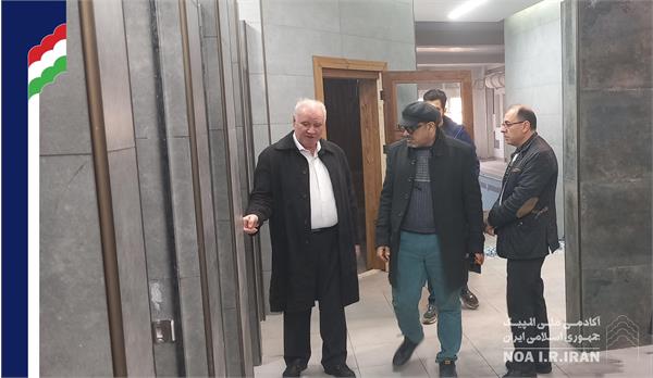 بازدید دکتر صدر از روند بازسازی استخر (27 بهمن 1403)