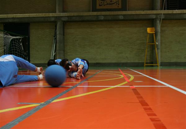 تمرینات آماده تیم ملی گلبال  5