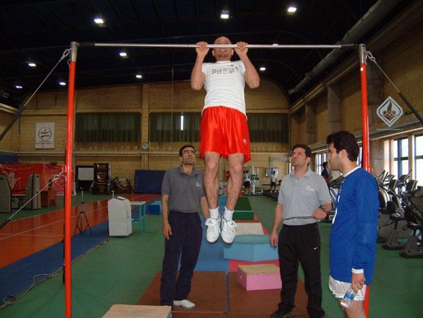 آزمون آمادگی جسمانی تیم ملی گلبال کم بینایان، 14/2/87  5