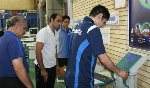 تست تیم ملی تنیس روی میز