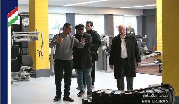 بازدید دکتر صدر از روند آماده سازی سالن پیشکسوتان (13 بهمن 1403)