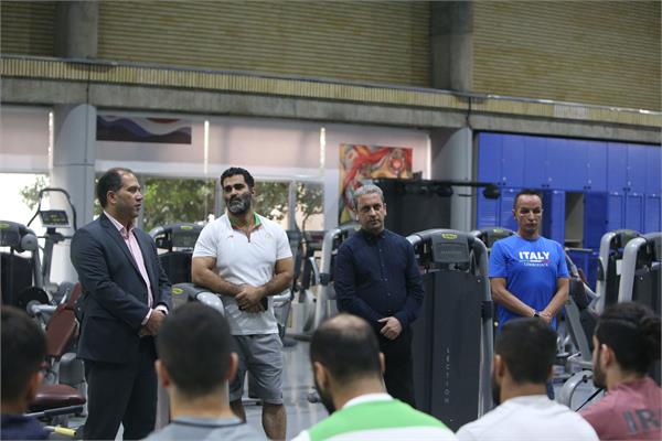 بازدید دبیر فدراسیون انجمن‌های ورزشی از اردوی تیم ملی جوجیتسو در آکادمی ملی المپیک9