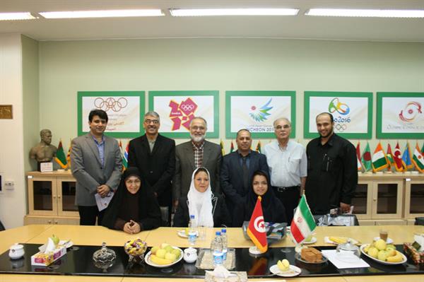 بازدید وزیر ورزش تونس