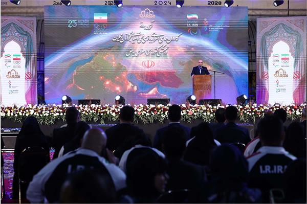 مراسم بدرقه کاروان‌های اعزامی به بازی‌های آسیایی جوانان و بازی های همبستگی کشورهای اسلامی (20 مهر 1404) 13