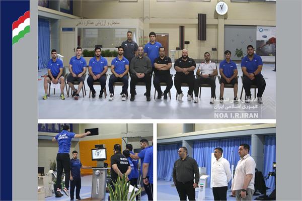 تیم ملی وزنه برداری بزرگسالان در آزمون های آمادگی جسمانی (31 تیر 1404)