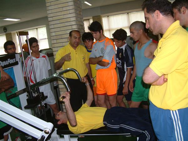 اردوی تیم فوتسال کم توانان ذهنی