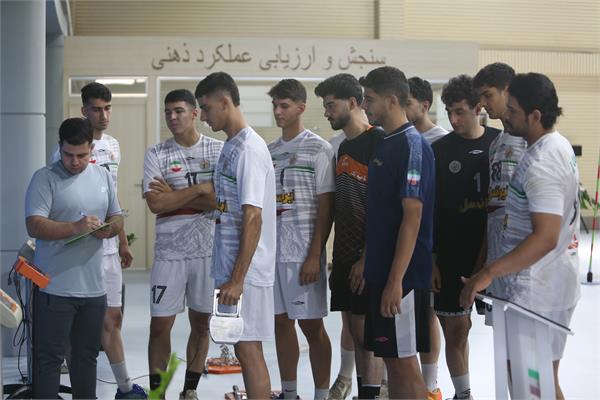 تیم ملی هندبال جوانان در آزمون های  28 تیرآمادگی جسمانی 11