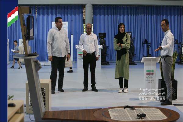 بازدید ریحانه مبینی (قهرمان رشته دوومیدانی) از آکادمی ملی المپیک (23 تیر 1404)