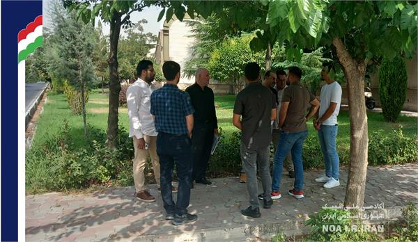 بازدید از طرح بهسازی و ارتقاء فضای سبز آکادمی ملی المپیک (8 مرداد 1403)
