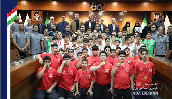 اختتامیه جشنواره استعدادیابی وزنه برداری "پسران" (3 آذر 1403)