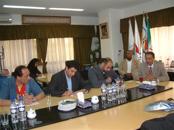 بازدید رییس ورزش کشور کویت 