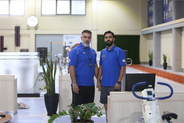 تیم ملی هندبال جوانان در آزمون های  28 تیرآمادگی جسمانی 10