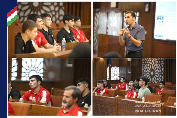 اعضای تیم ملی بوکس نوجوانان در کلاس تغذیه ورزشی آکادمی ملی المپیک (31 شهریور 1404)