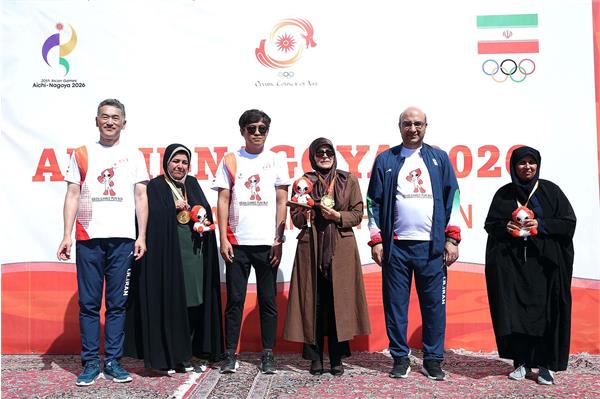 مراسم دو تفریحی فاران ران بازیهای آسیایی آیچی _ناگویا 7 مهر 8