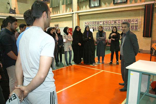 بازدید دانشکده تربیت بدنی4