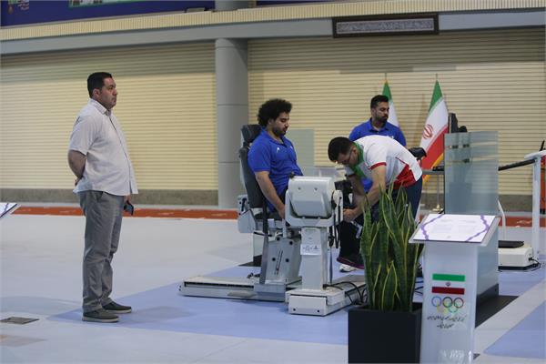 تیم ملی وزنه برداری بزرگسالان تست 31 تیر 7