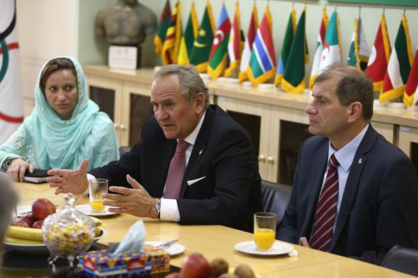 بازدید رییس کمیته المپیک لهستان 