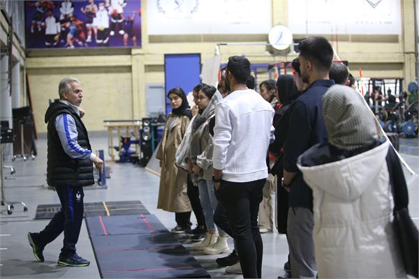 بازدید دانشجویان دانشکده علوم ورزشی و تندرستی دانشگاه تهران (29 آبان 1403) 5