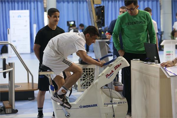 تیم ملی کشتی فرنگی نوجوانان در آزمون های آمادگی جسمانی (25 فروردین 1404)  6