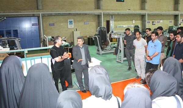 بازدید دانشکده تربیت بدنی5