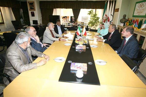 بازدید رییس کمیته المپیک لهستان 