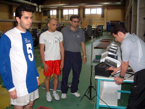 آزمون آمادگی جسمانی تیم ملی گلبال کم بینایان، 14/2/87  2