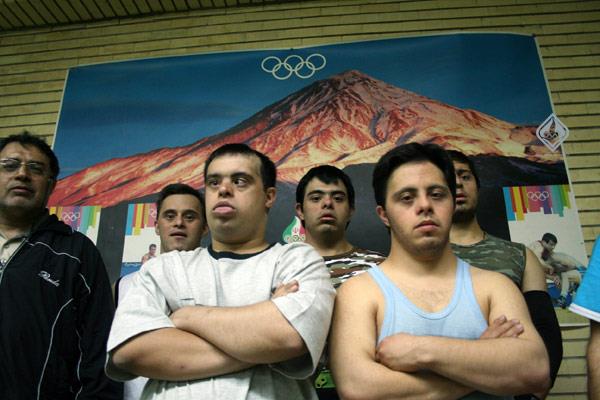 تمرین تیم وزنه برداری معلولین سندرم دان، 22/7/87 19