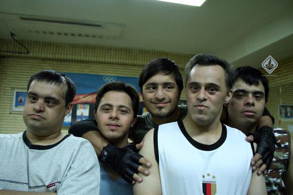 تمرین تیم وزنه برداری معلولین سندرم دان، 22/7/87 32