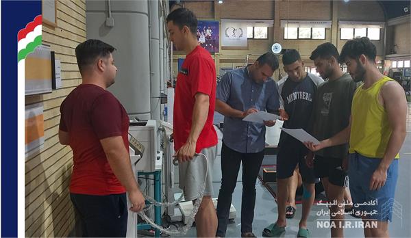 تیم ملی کاراته در آزمون های پزشکی و ترکیبات بدنی (14 مرداد 1403)