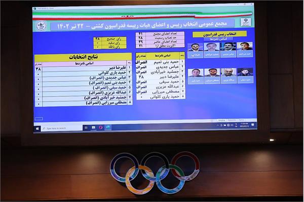 مجمع انتخاباتی فدراسیون کشتی در سالن استاد فارسی آکادمی ملی المپیک 9